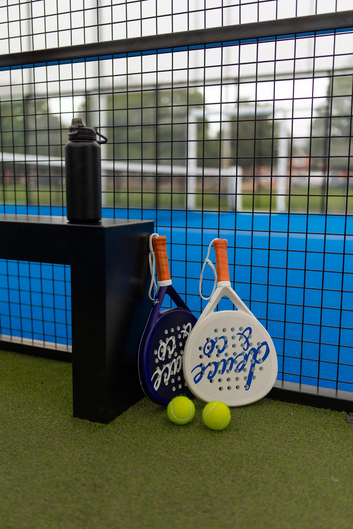 Playing on court