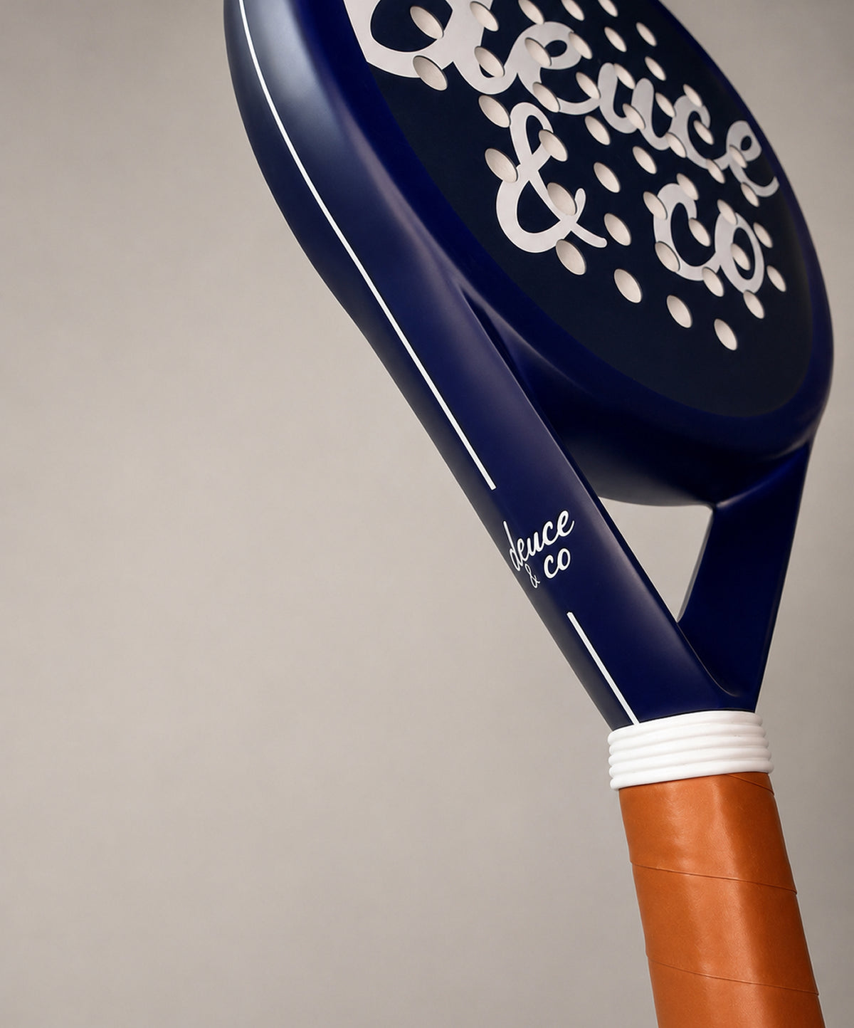 Prima Midnight racket, angled side profile