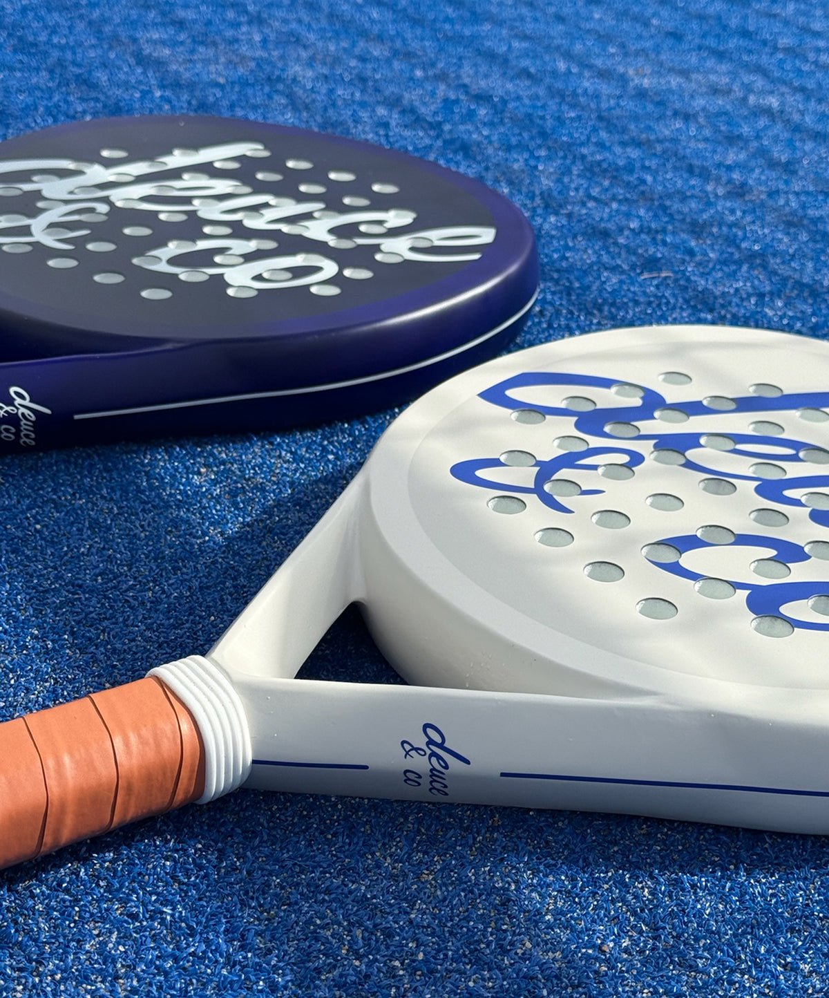 Prima Clay racket, on-court